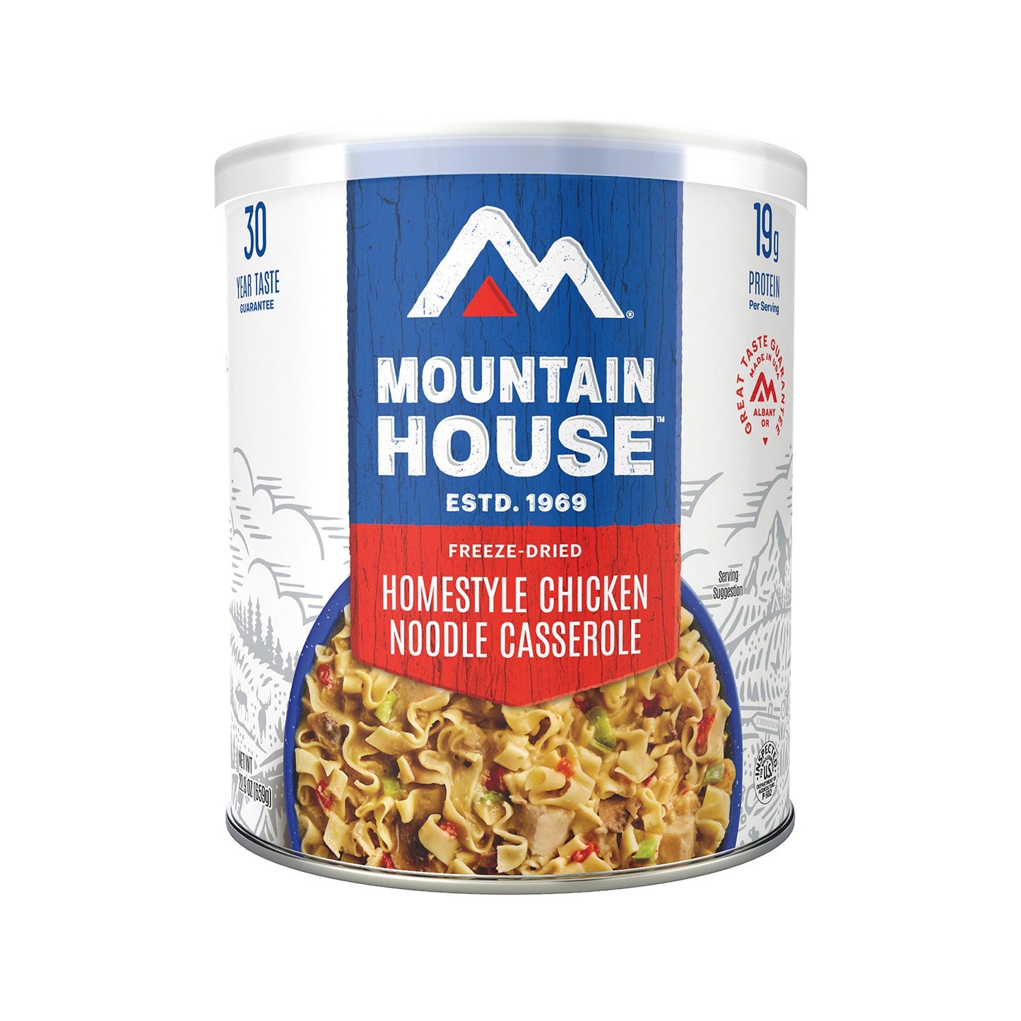 Mountain House Freeze-Dried Homestyle Chicken Noodle Casserole  - #10 Can