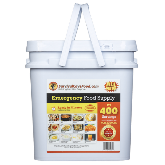 Survival Cave Food Ultimate 400-Serving Emergency Meal Kit