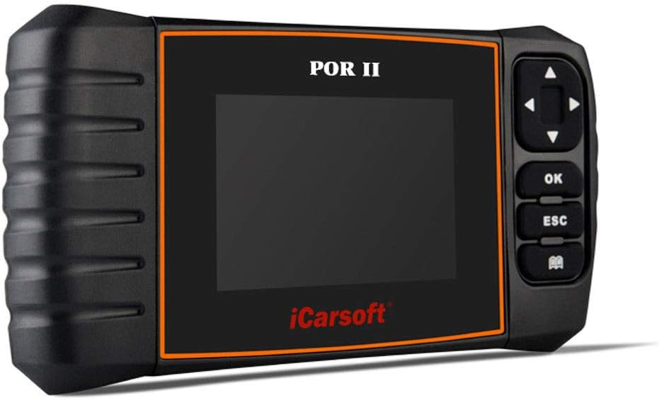 iCarsoft POR-II Porsche OBD-II Scanner Tool Multi-systems ABS SRS