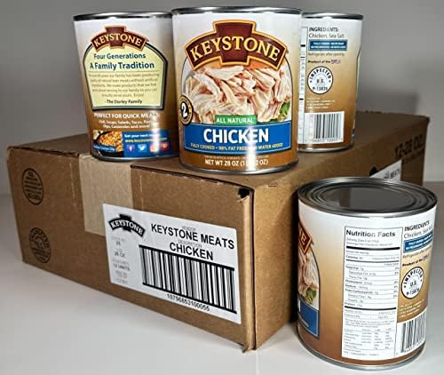 Keystone Meats All Natural Chicken 28 oz Can