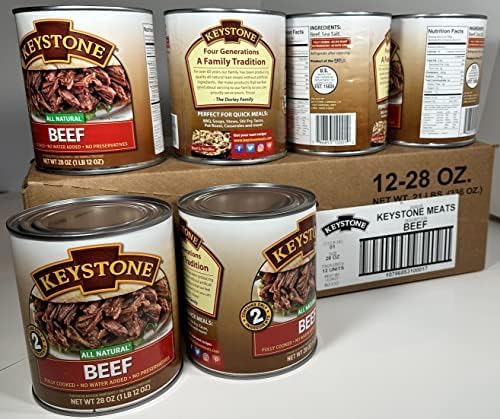 Keystone Meats All-Natural Beef 28 oz Can