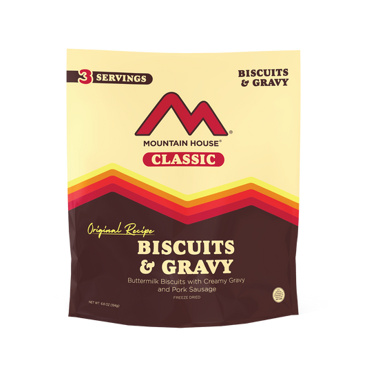 Mountain House Classic Biscuits and Gravy Pouch (4/case)