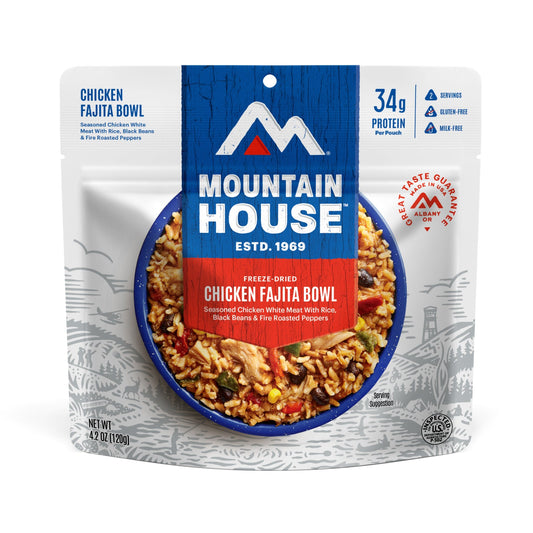 Mountain House Chicken Fajita Bowl Pouch (6/case)