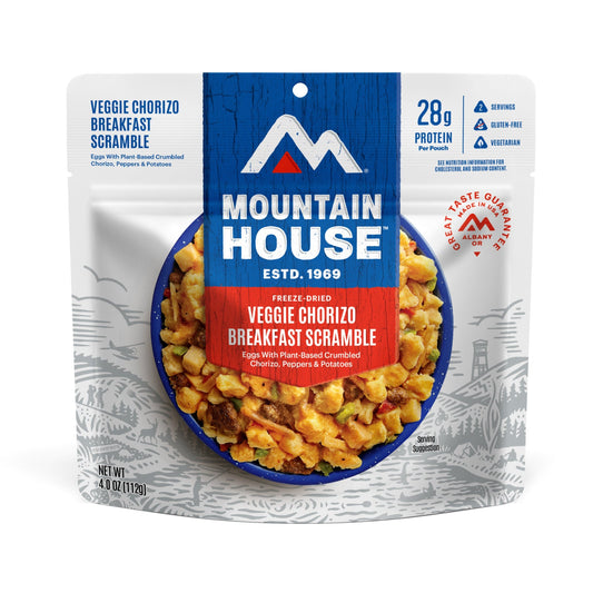 Mountain House Veggie Chorizo Breakfast Scramble Pouch - Pack of 6