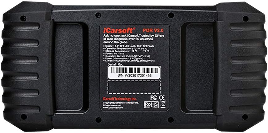 iCarsoft Auto Diagnostic Scanner V2.0