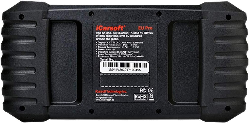 iCarsoft OBD II Diagnostic Tool EU Pro