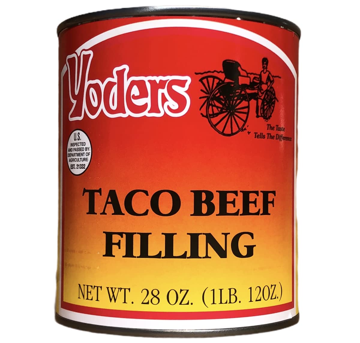 Yoder's Real Canned Taco Beef Filling