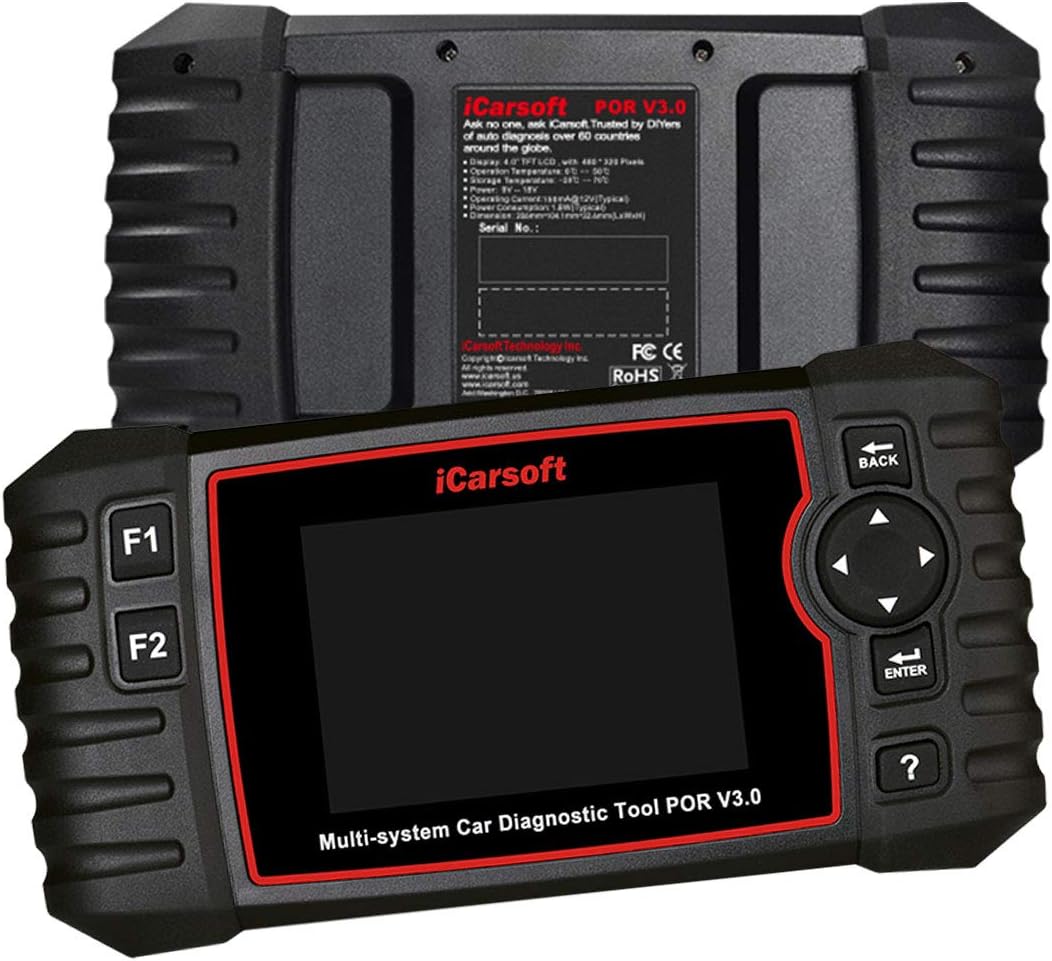 iCarsoft POR V3.0 for Porsche/Cayenne Diagnostic Tool with auto VIN/Quick Test