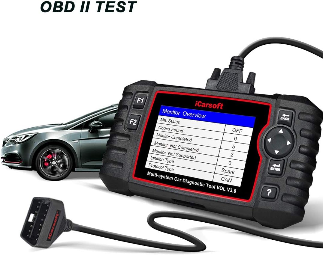 iCarsoft VOL V3.0 for Volvo/Saab Diagnostic Tool with auto VIN/Quick Test/Actuation Test