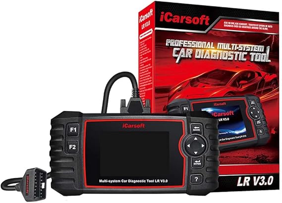 iCarsoft LR V3.0 for Land Rover/Jaguar Diagnostic Tool with auto VIN/Quick Test/Actuation Test