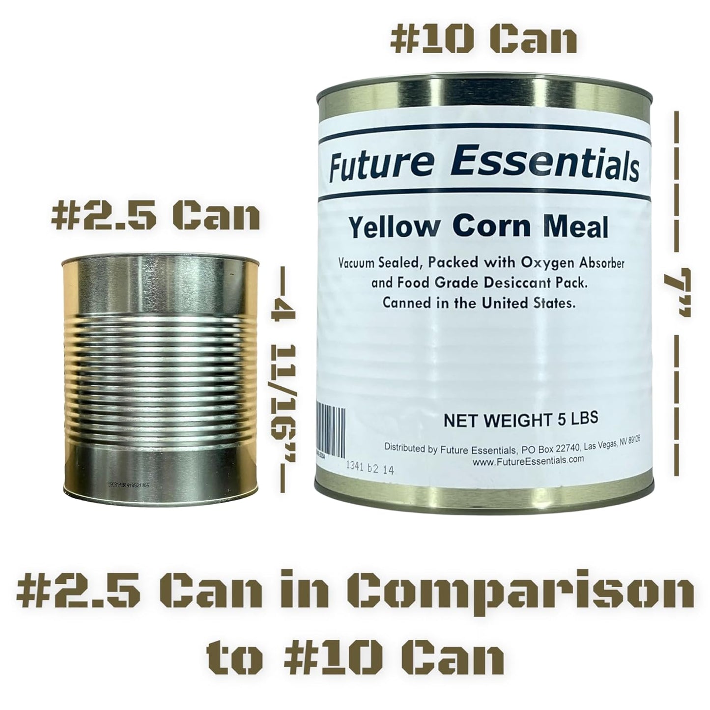 Future Essentials Canned Yellow Cornmeal on Sale Now