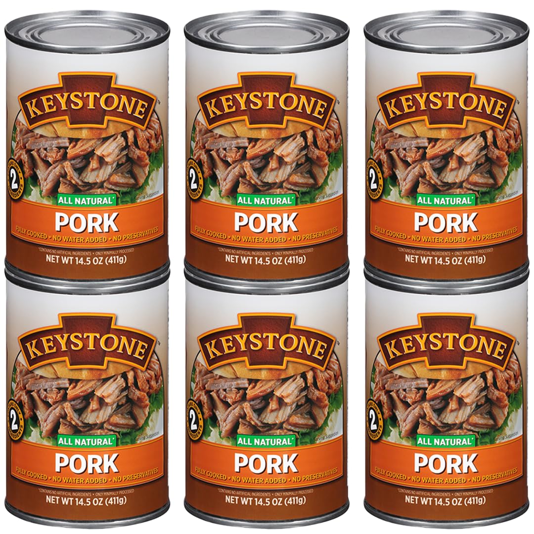 Keystone Meats All Natural Pork 14.5 Oz Can