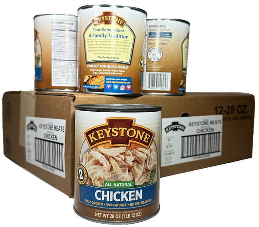 Keystone Meats All Natural Chicken 28 oz Can