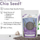 Mountain Essentials Premium Raw Chia Seeds (Black) - 8.8 Oz