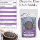 Mountain Essentials Premium Raw Chia Seeds (Black) - 8.8 Oz