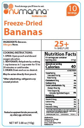 NuManna Dozen Bulk Emergency Freeze-Dried Fruit | 12 Buckets (New)