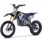 Blue MotoTec 48V Pro Electric Dirt Bike with 1600W Lithium Power