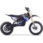 Blue MotoTec 48V Pro Electric Dirt Bike with 1600W Lithium Power