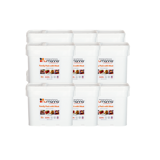 NuManna Family Dozen w/Meat - 876 Servings