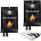 SAFECASTLE Fire Blanket Emergency Survival Kit With 3 Combo Offers