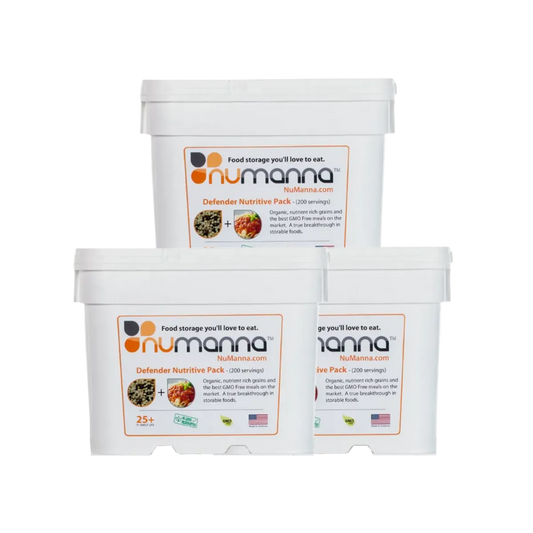 NuManna Triple Defender Nutritive Pack - 612 Total Servings