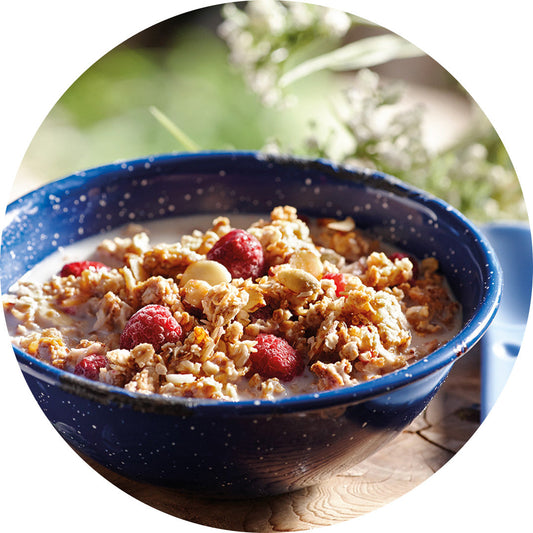 Happy Yak Raspberry and Vanilla Granola