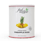 Fresh and Honest Freeze-Dried Pineapple Dices – Tropical Flavor Year-Round