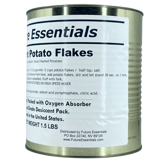 Basic american foods instant mashed potatoes flakes - 16 oz (1LB)