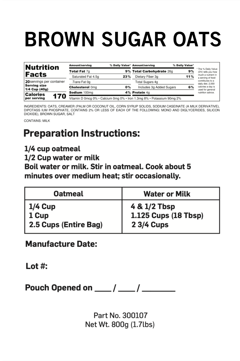 Survival Cave Food - Ultimate 240-Serving Emergency Meal Kit | 25-Year Shelf Life | Made in USA