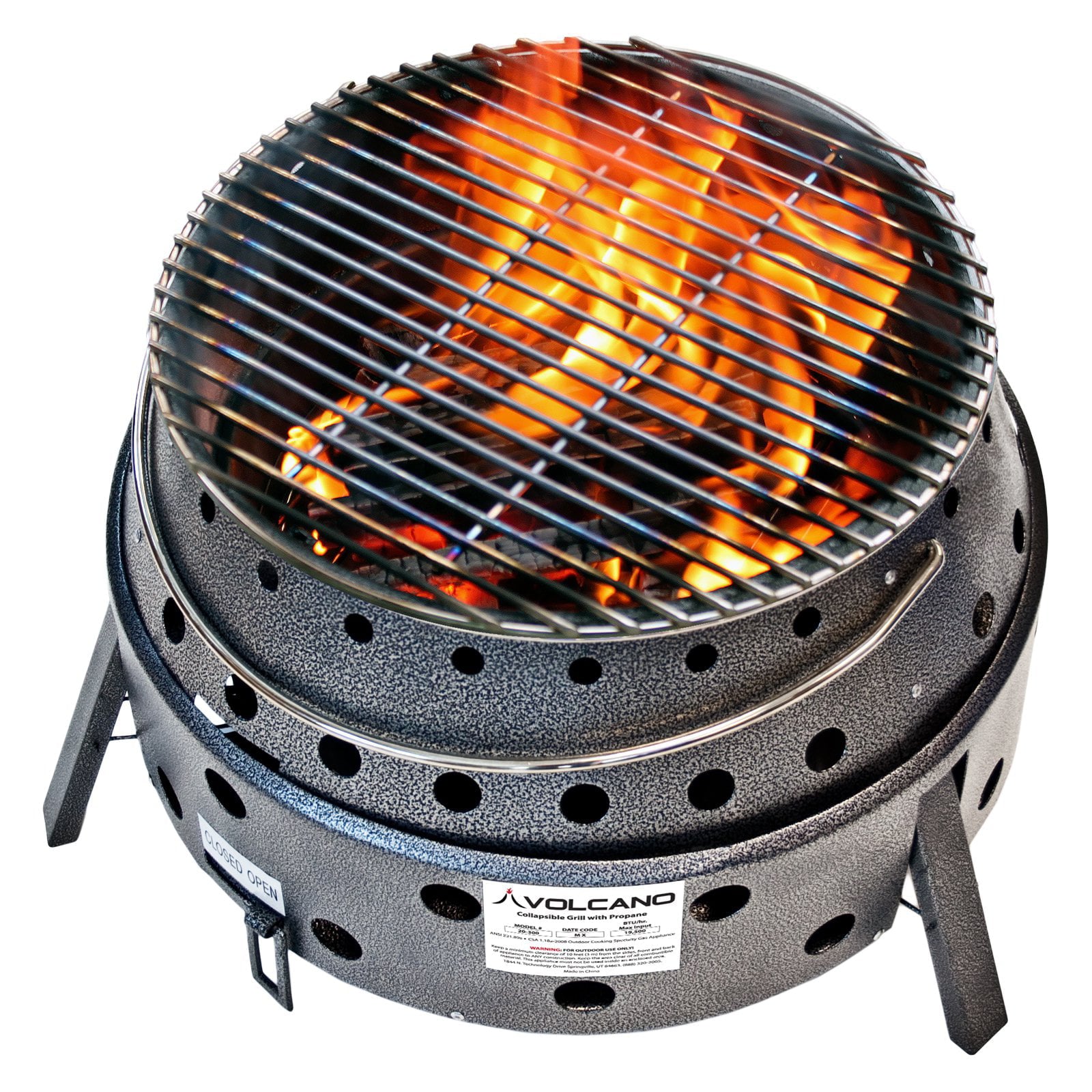 Volcano 2 Collapsible Stove/Grill 20-200
