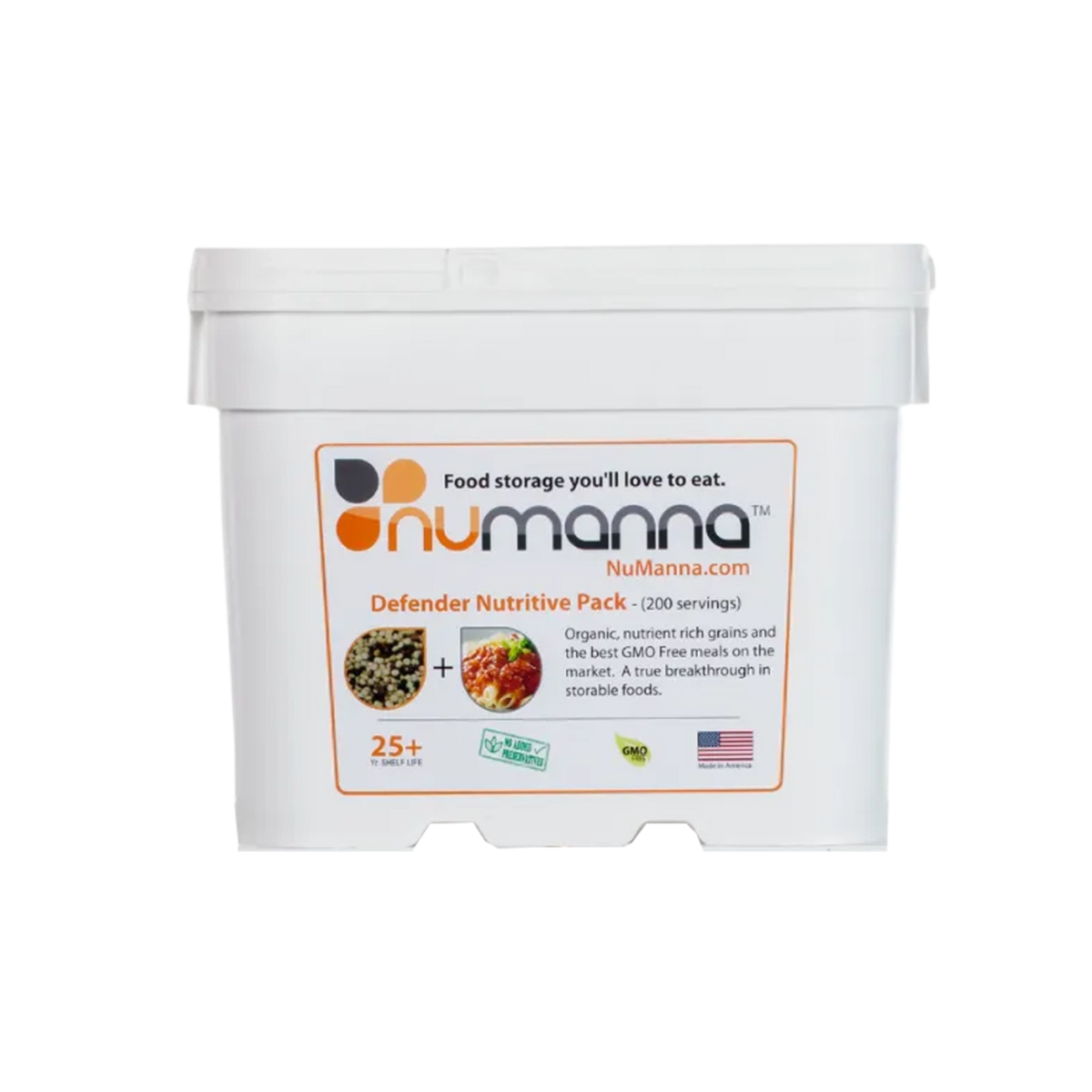 NuManna Defender Nutritive Pack - 124 Total Servings