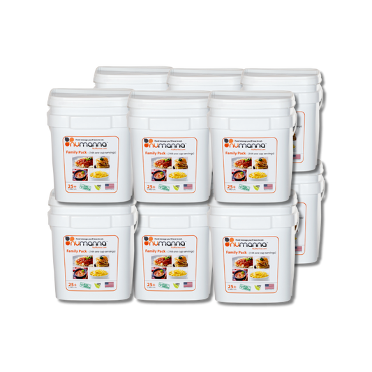 NuManna Family Pack Dozen - 1728 Total Servings