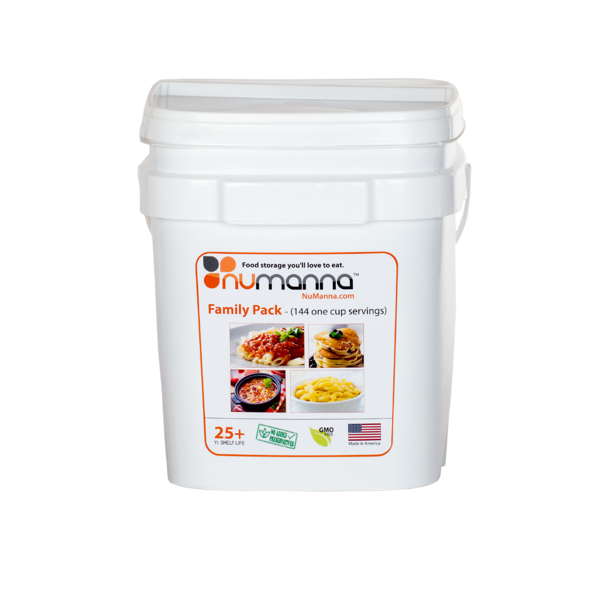 NuManna Family Pack - 144 Total Servings