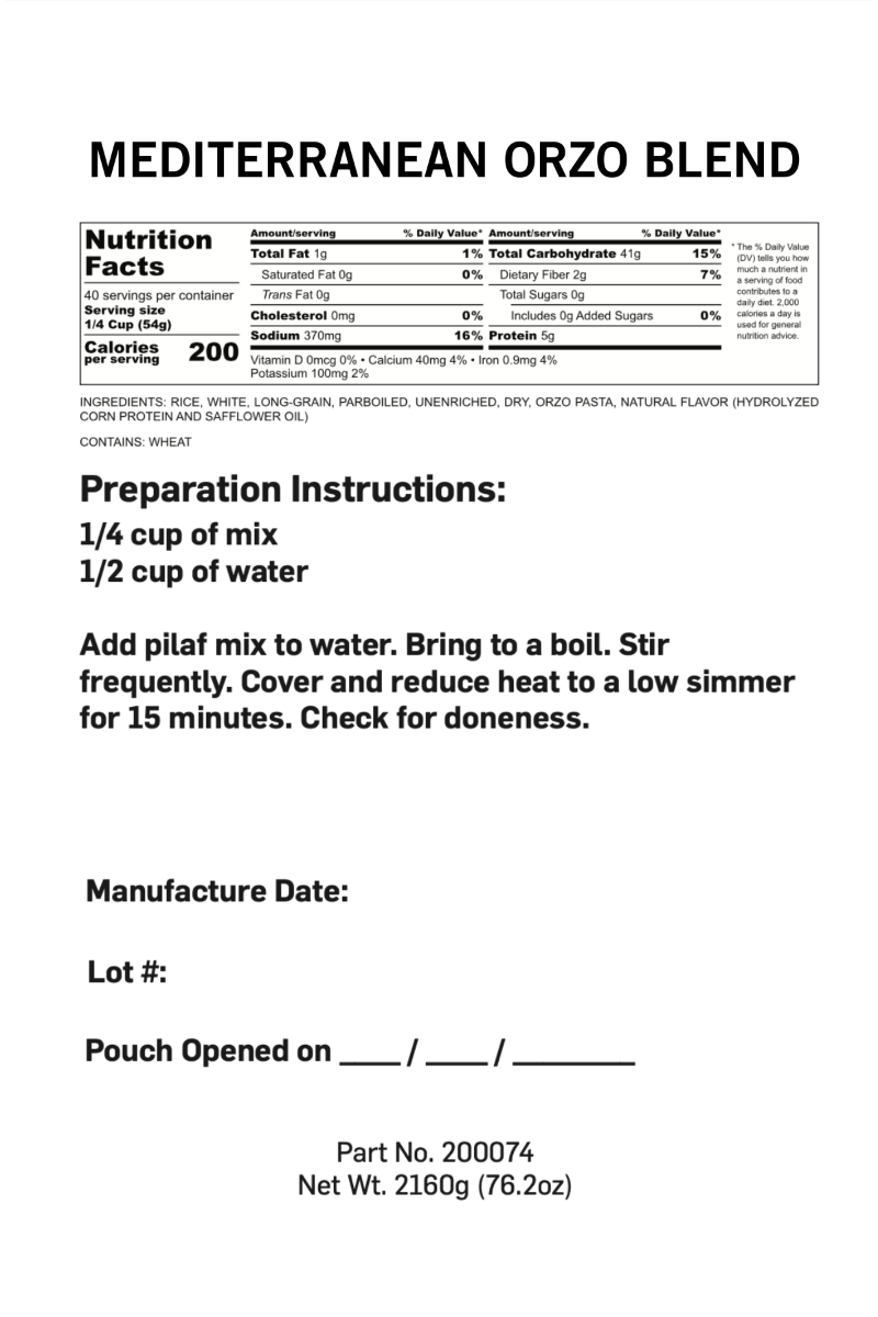 Survival Cave Food Ultimate 400-Serving Emergency Meal Kit