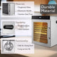 Mountain Essentials 10 Trays Food Dehydrator Machine 800W Digital Timer with Recipe Book