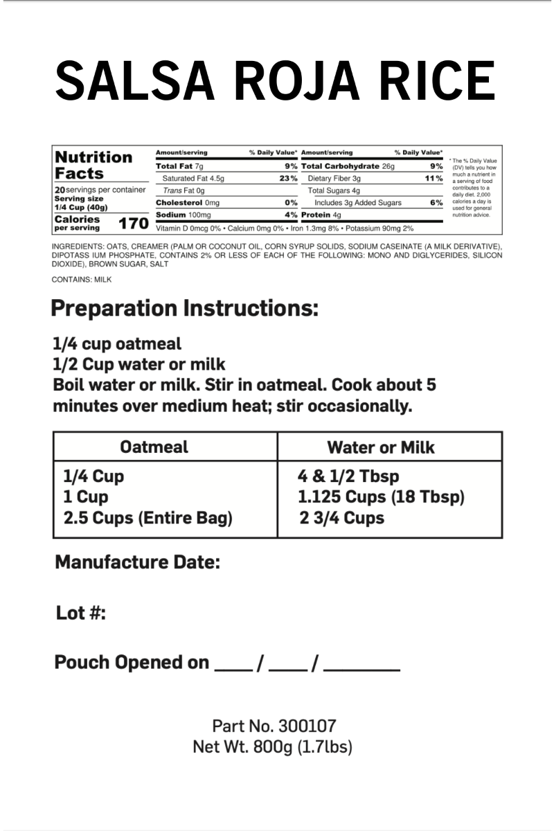 Survival Cave Food Ultimate 400-Serving Emergency Meal Kit