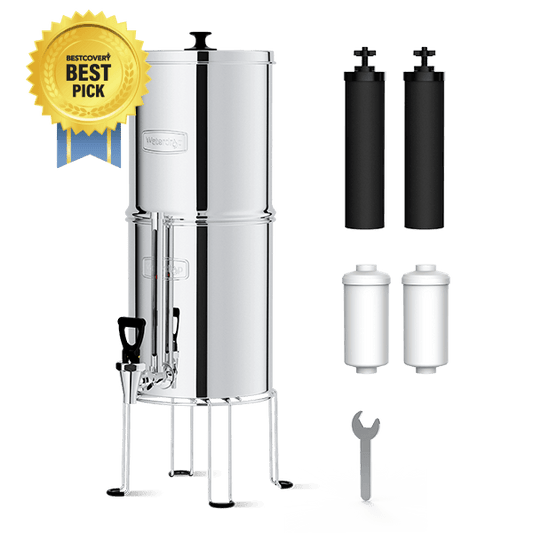 Waterdrop 2.25-Gallon King Tank Gravity Water Filter System with Stand